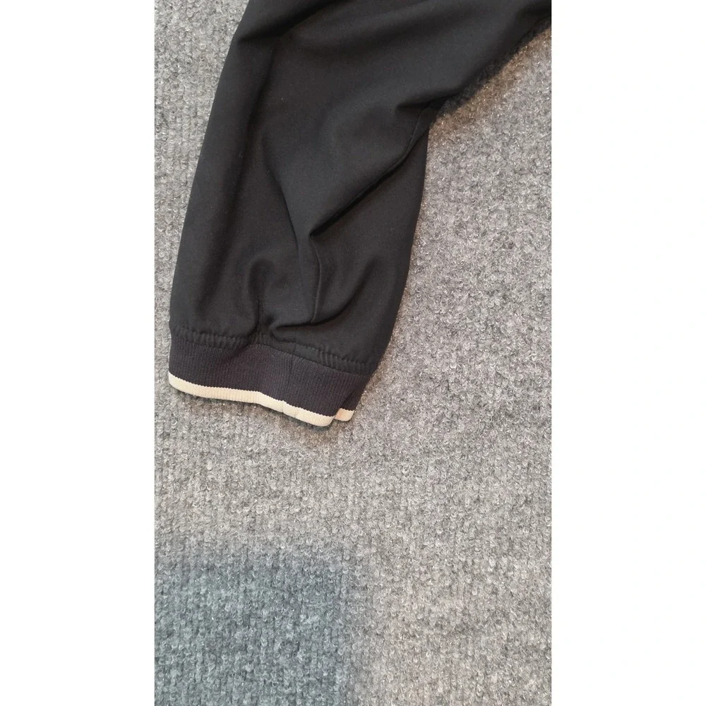 Callaway Golf Mens XL‎ Black V Neck Wind Pullover Sweater Jacket EUC